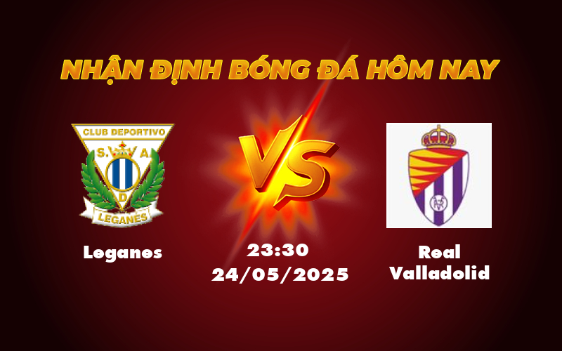 leganes real valladolid 24 05 la liga